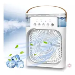 GENERICO - Ventilador Enfriador Humidificador Led Difusor Aroma