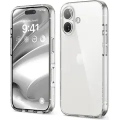 ELAGO - Estuche Compatible iPhone 16 Hybrid Case Transparente