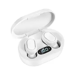 GENERICO - Audífonos Bluetooth 5.0 Control Touch - Blanco