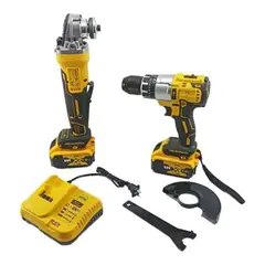 CHICAGO - Combo Taladro Y Pulidora Inalámbrico Brushless Batería 5ah