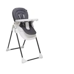 EVENFLO - Silla Comedor Para Bebe Fava Gris Ajustable 5 Pos