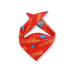 WAWAW - Pañoleta para perro talla XL Colombia 2024 rojo Colombia