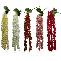 MAZUGI - Enredadera Flor 105 Cm Hoja Mata Rosas