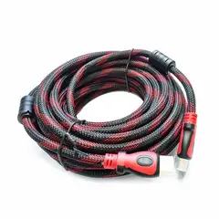 SEISA - Cable Hdmi 10 Metros Doble Filtro Mallado Punta Dorada