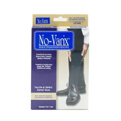 NO VARIX - Calcetin Hombre Navy 8-15 No-Varix Talla Grande Azul