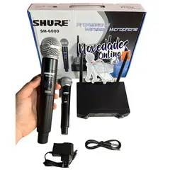 SHURE - SISTEMA INALÁMBRICO DOBLE MICRÓFONO DE MANO Promo