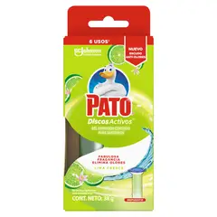 SC JOHNSON - Pato limpiador inodoro discos gel cítrico repuesto 36ml