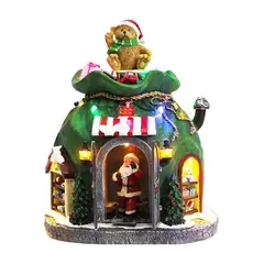 BURICA - VILLA DE BOLSA DE REGALO 18X16X22CM SANTA LUZ MOV