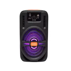 GENERICO - PARLANTE PORTATIL CON BLUETOOTH & LUCES LED GTS