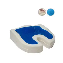 TECHCONFORT - Cojín coxis en Gel y viscoelástica memory foam
