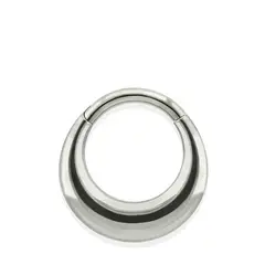 AGHA JEWELRY - Titanio piercing Clicker Aro con Bisagra Chloe para Oreja Cartílago y Nariz