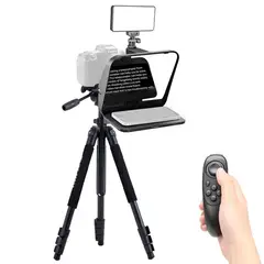 ULANZI - Combo para Transmision Streaming Teleprompter Luz y Tripode