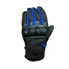 SMART BIKERS - GUANTES DE PROTECCION SM RACEWEAR RIDER NEGROAZUL XL