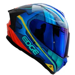 EDGE HELMETS - Casco DC Integral Extreme Superman Brillante L