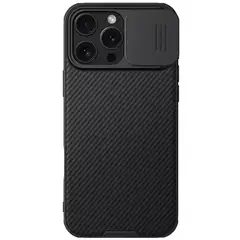 NILLKIN - Estuche Compatible con iPhone 16 Pro Max CamShield Pro Magsafe