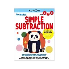 JUGANDO Y EDUCANDO - Libro Kumon Mi Libro De Restas Simples Didáctico Para Niños