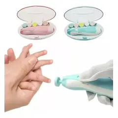 GENERICO - Lima Corta Uñas Pulidora Bebe Eléctrica