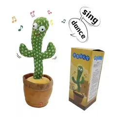 GENERICO - Cactus Bailarin Imita Voz Musical Bailarin Juguete Felpa
