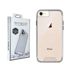 SPACE - Estuche Funda Case Transparente Para iPhone 7 - 8 - SE 2020