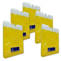 GENERICO - KIT X5 Placa Portátil Gel Refrigerante para Cadena de Frío