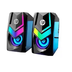 HP - Parlante PC USB HI FI Gamer Portatil Altavoz 3.5 mm Iluminacion