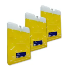GENERICO - KIT X3 Placa Portátil Gel Refrigerante para Cadena de Frío