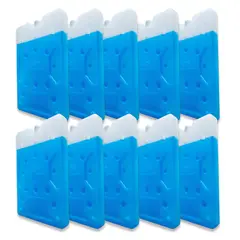GENERICO - KIT X10 Pila Gel Refrigerante Ice Pack Hielo Cadena Frío