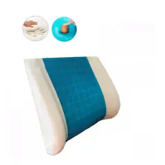 TECHCONFORT - Soporte lumbar en Gel y viscoelástica memory foam - espaldar lumbar