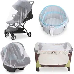 GENERICO - Mosquitero Toldillo Bebe Coche Cuna Protector ¡ Multiusos