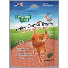 GENERICO - Emerald Pet Feline Dental Treats - Snacks Dentales Salmón