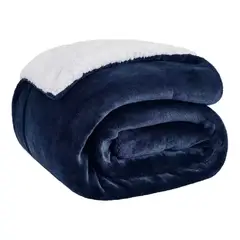GENERICO - Cobija Térmica Ovejera 180 X 240 Cm Suave Terciopelo Innovo