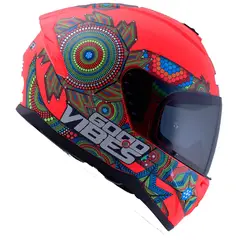 EDGE HELMETS - Casco Edge Integral Zoom Pro Xamma Rojo Certificado DOT - XL