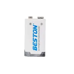 BESTON - Pila Bateria Cuadrada 9v Carbon Bst-9v-6f22