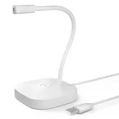 SEISA - Micrófono Escritorio Con Cable Usb Reunión Grabación Juegos - Blanco
