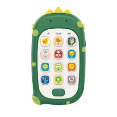 HUANGER - Celular Conejo Móvil Juguete Bebé Interactivo Color Verde