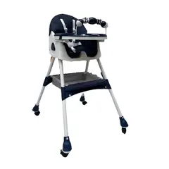 MAXIBABY - Silla Comedor De Bebe 2 En 1 Reinclinable Plegable