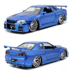 JADA TOYS - Carro Rapido & Furioso Brians Nissan Skyline Gt-r 124