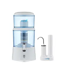 ECOTRADE - Filtro Agua 14 Litros mas Filtro doble Filtracion