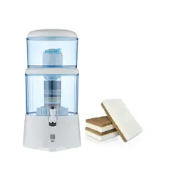 ECOTRADE - Filtro Purificador Agua 14 litros mas 3 Esponjas