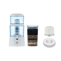 ECOTRADE - Filtro Purificador Agua 14 Litros mas Kit 3 Repuestos