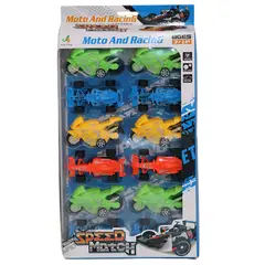 GENERICO - Carro F1 Formula 1 Moto Juguete Interactivo X 12 Unidades