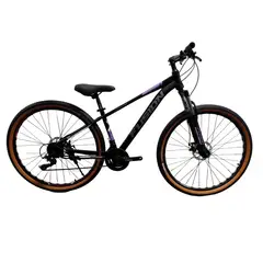 FUSION - Bicicleta Kosmos Rin 29 Aluminio 24 Vel Negro morado