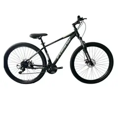 FUSION - Bicicleta Kosmos Rin 29 Acero 24 Vel Negro gris
