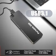 LENOVO - Disco Externo Estado Sólido Tipo C, Usb 3,1, 2 Tb,ssd