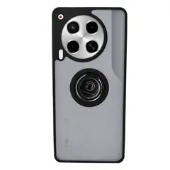 GENERICO - Funda Estuche Mate Con Anillo Compatible Con Tecno Camon 30 4G Negro