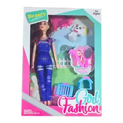 GENERICO - Muñeca Vestido Casual Mascota Casa Juguete Niñas Interactivo