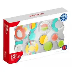 HUANGER - Set Kit De Mordedores Y Sonajeros X 8 Unidades