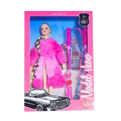 GENERICO - Muñeca Vestido Elegante Accesorios Cabello Juguete Niñas