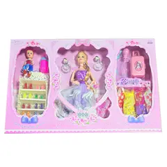 GENERICO - Muñeca Vestido Elegante Zapatos Vestidos Accesorios Juguete