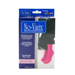 NO VARIX - Media Rodilla Colors 15-20 Talla S Azul Claro